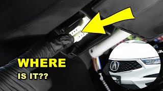 Unmasking the Mystery Locating Your Acura RDXs OBD Plug 20192020 [upl. by Quintina134]