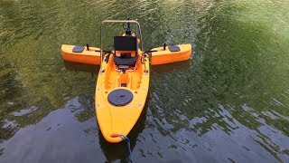 DIY Haswing Manta Ray Kayak Field Test [upl. by Arlen]