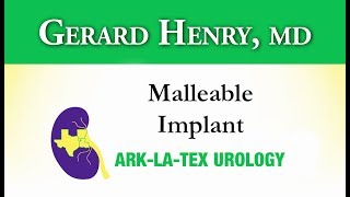 Malleable Implant [upl. by Dorothea154]