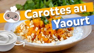 Carottes cuites en salade au yaourt 🥕 [upl. by Ermine]