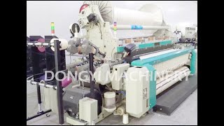 New Model High Speed Terry Towel Rapier Loom With Electronic Dobby and Jacquard Weaving Machines [upl. by Velvet]