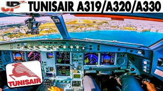 Tunisair Cockpit Airbus A330200 A320neo amp A319 [upl. by Leziar]