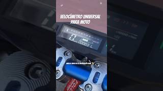 Instalo VELOCÍMETRO UNIVERSAL para MOTO ✅ moto automobile cuadro velocimetro universal custom [upl. by Pellegrini939]