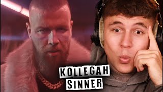 😱💯DER BOSS AUF DRILLReaktion  KOLLEGAH  SINNER Official Video prod by ThisisYT [upl. by Ahtelrac]