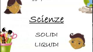 gli stati della materia solido liquido gassoso [upl. by Hourihan]