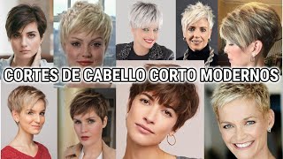 CORTES de CABELLO CORTOS MODERNOS CORTES de PELO CORTO de MODA 2023 [upl. by Munro]