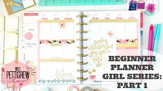 Happy Planner 101 Planner Decoration Tutorial 365 Happy Planner by MAMBI [upl. by Atalee136]