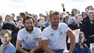 ODonovan Brothers Funday at Dunleer School [upl. by Netsud]