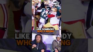 NFL Vet Recounts INSANE 49ers vs Eagles Fight  Trent Williams Unleashes Superhuman Strength NFL [upl. by Gnohp]