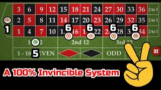 A 100 Invincible System Win At Roulette [upl. by Hannah865]