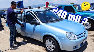 🤔Cuánto Vale un CHEVY usado en Tianguis de Autos Tulancingo checando precios de Chevys [upl. by Ayanal]