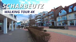 Spaziergang Walking Tour 4K Scharbeutz Strand  Bau Seebrücke [upl. by Nylarak570]