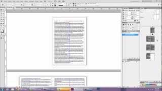 Indesign CS6 Gabarit [upl. by Roselane]