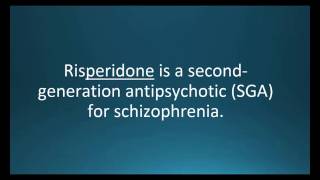 How to pronounce risperidone Risperdal Memorizing Pharmacology Flashcard [upl. by Gilburt]