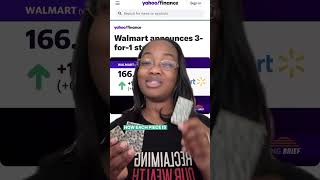 Stock Split Explained in Under A MINUTE  Walmart WMT [upl. by Holcomb]