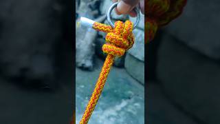 Dangerous Knot Skills tie a Rope knot shorts howtotieaknot [upl. by Petulah693]