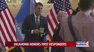 Oklahoma honors first responders [upl. by Kulsrud]