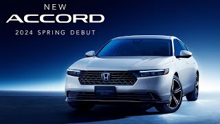 Honda Accord 2024 First look [upl. by Ennovad]