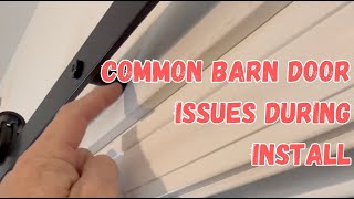 How to fixadjust barn doors [upl. by Rehm551]