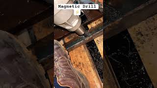 Magnetic Drilling Machine machinelearning training tipsandtricks easy shorts viralshorts work [upl. by Ahs264]