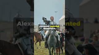 Alexander The Great Tamed Bucephalus historicalfacts facts history [upl. by Quickman797]