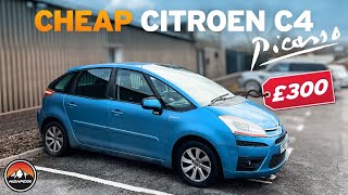 I BOUGHT A CHEAP CITROEN C4 PICASSO FOR £300 [upl. by Thorvald654]