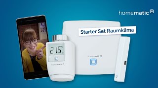 Homematic IP – Wir geben Deutschland das SmartHomeGefühl 📱🏡👀 – Starter Set Raumklima extended [upl. by Watt12]