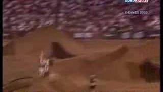 Motocross  FMX  XGames 2003  Travis Pastrana final run [upl. by Yedoc502]