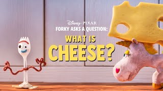 Forky Asks a Question What Is Cheese 2020 Disney Pixar Short Film  Review [upl. by Marb]