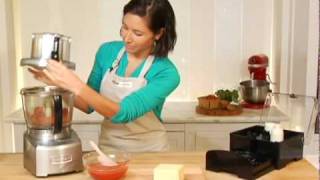 How to use the Cuisinart Elite DieCast Food Processor  WilliamsSonoma [upl. by Lehcnom]