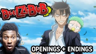 Beelzebub All Openings  Endings Reaction  Anime Op Reaction [upl. by Rox]