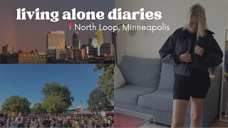 living alone in north loop diaries feat a trip to the state fair [upl. by Notreb]