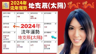 2024 流年運勢  2024甲辰年 流年運勢  地支辰 太陽 [upl. by Lindie]