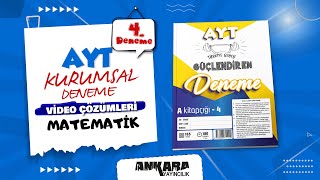 AYT Güçlendiren 4 Kurumsal Deneme Matematik Video Çözümleri [upl. by Cates]