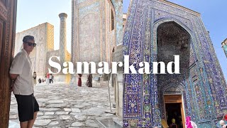 Exploring Samarkand  Uzbekistan 2024 [upl. by Orrocos686]