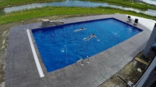 MASSIVE Pool Construction Timelapse [upl. by Thamos]