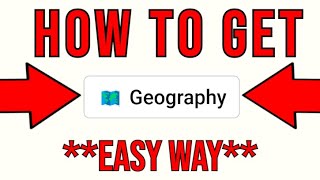 How to Make Geography in Infinite Craft [upl. by Ed]