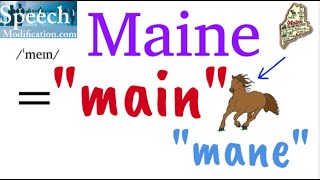 How to Pronounce Maine [upl. by Cleland]