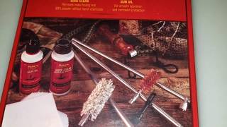 unboxing Outers 12 Gauge Aluminum Rod Shotgun Cleaning Kit [upl. by Aznerol]