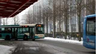 Arrivabusverkeer in Heerenveen en Leeuwarden [upl. by Erving]