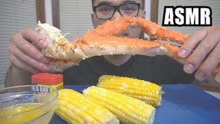 ASMR KING CRAB SAVAGE EATING [upl. by Lanctot]