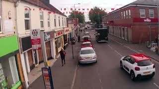 Bus Route 10 Brownhills West To Walsall Bus Station 4K [upl. by Irreg]