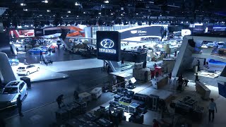 LA Auto Show 2015 SetUp Time Lapse [upl. by Iorio]