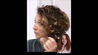 BONITOS CORTES DE CABELLO PARA PELO RIZADO Y ONDULADO hair beauty trend [upl. by Rebba72]