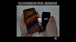 iPhone 14 pro max vs Galaxy S23💀😈 shorts edit trending [upl. by Lucita454]