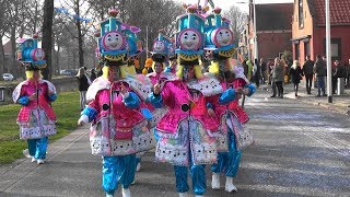 Carnavalsoptocht TerApel 2019 van CV De Kloosterwiekers [upl. by Scherle789]