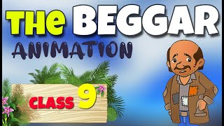 the beggar class 9 the beggar the beggar class 9 in hindi animation class 9 summary [upl. by Rellia]