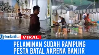 Viral Acara Pernikahan Batal Karena Musibah Banjir Demak [upl. by Maxfield]