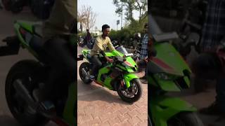 Kawasaki Ninja💖 zx10r viralvideo shortsfeed [upl. by Htebzil477]