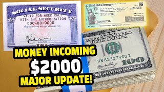 🤑 1400 Stimulus for Seniors Latest Update You Need to Know [upl. by Reni]